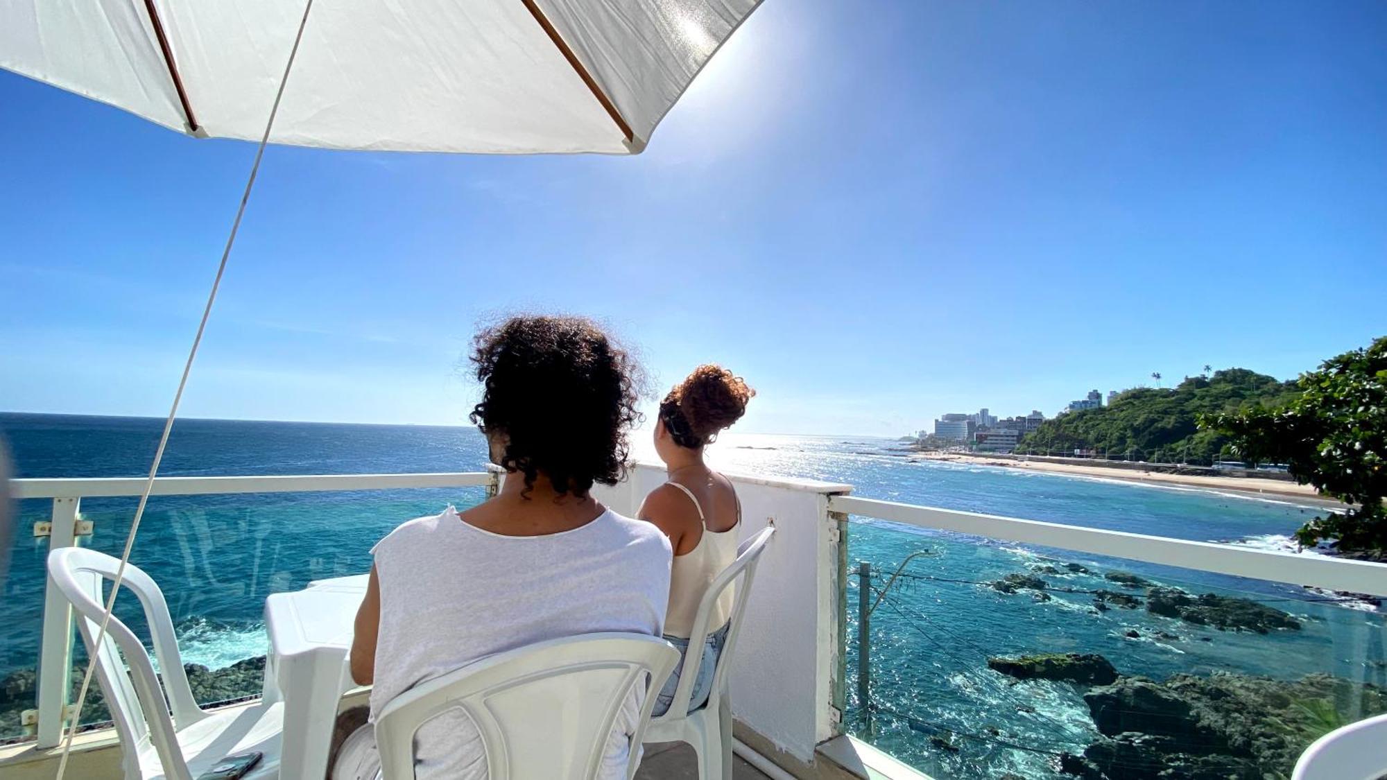 Hostel Cantinho Do Mar Salvador Esterno foto
